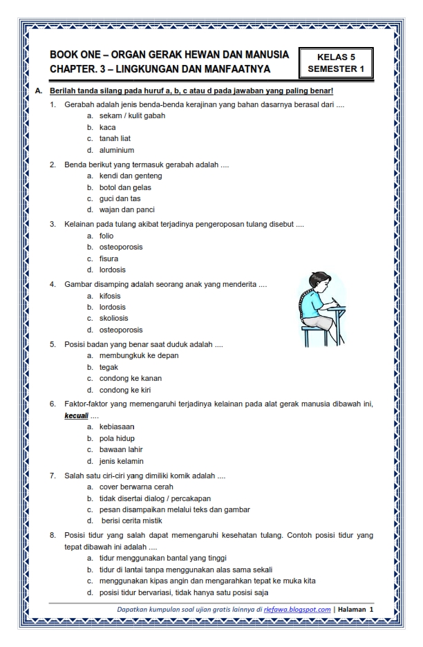 download soal tematik kelas 5 sd tema 1 subtema 4