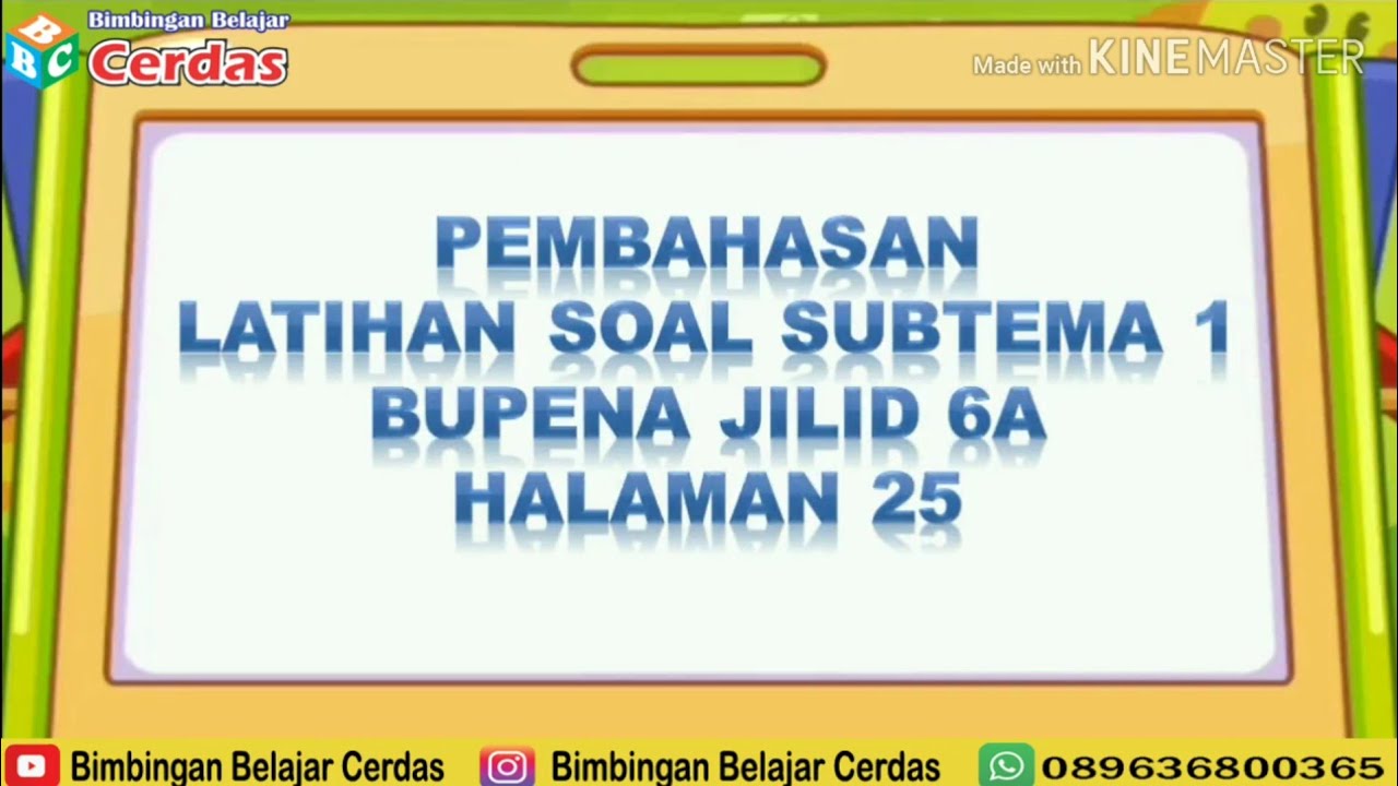Rahasia Lulus Ujian dengan Latihan Soal Bupena Kelas 6 Tema 1 Ini Terbukti Ampuh